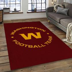 NFL Washington Commanders Football Team Logo Sport Carpet Area Rug Home Decor Best Gift For Friends WSCD13