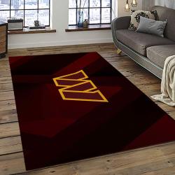NFL Washington Commanders Football Team Logo Sport Carpet Area Rug Home Decor Best Gift For Friends WSCD19