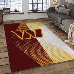 NFL Washington Commanders Football Team Logo Sport Carpet Area Rug Home Decor Best Gift For Friends WSCD21