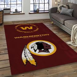 NFL Washington Commanders Football Team Logo Sport Carpet Area Rug Home Decor Best Gift For Friends WSCD22