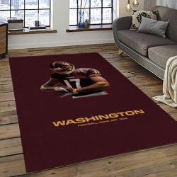 NFL Washington Commanders Football Team Logo Sport Carpet Area Rug Home Decor Best Gift For Friends WSCD26
