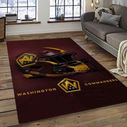 NFL Washington Commanders Football Team Logo Sport Carpet Area Rug Home Decor Best Gift For Friends WSCD27