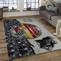 NFL Washington Commanders Football Team Logo Sport Carpet Area Rug Home Decor Best Gift For Friends WSCD34