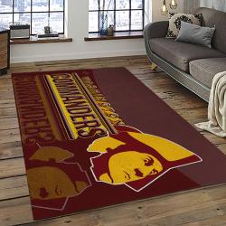 NFL Washington Commanders Football Team Logo Sport Carpet Area Rug Home Decor Best Gift For Friends WSCD35