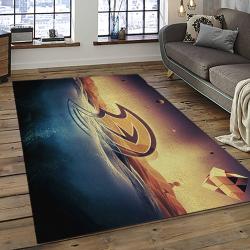 NHL Anaheim Ducks Ice Hockey Team Logo Sport Carpet Area Rug Home Decor Gift The Ducks Gift For Fans Gift For Son AHD10
