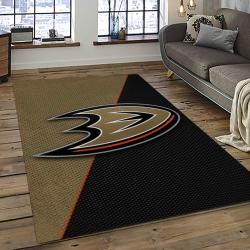 NHL Anaheim Ducks Ice Hockey Team Logo Sport Carpet Area Rug Home Decor Gift The Ducks Gift For Fans Gift For Son AHD17