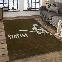 Nirvana Rock Band Punk Rock Music Retangle Carpet Area Rug Home Decor Best Gift For Fan And Friends NV2