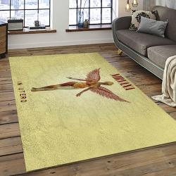 Nirvana Rock Band Punk Rock Music Retangle Carpet Area Rug Home Decor Best Gift For Fan And Friends NV49