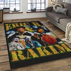 Rakim Rapper Hiphop Music Retangle Carpet Area Rug Home Decor Best Gift For Fan And Friends RK2