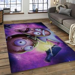 Rick and Morty Cartoon TV Show Retangle Carpet Area Rug Home Decor Best Gift For Family RM13