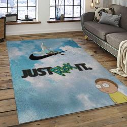Rick and Morty Cartoon TV Show Retangle Carpet Area Rug Home Decor Best Gift For Family RM16