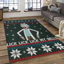 Rick and Morty Cartoon TV Show Retangle Carpet Area Rug Home Decor Best Gift For Family RM38