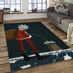 Rick and Morty Cartoon TV Show Retangle Carpet Area Rug Home Decor Best Gift For Family RM39