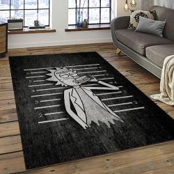 Rick and Morty Cartoon TV Show Retangle Carpet Area Rug Home Decor Best Gift For Family RM9