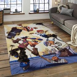 Rocket Power Action Cartoon Retangle Carpet Area Rug Home Decor Best Gift For Fan And Friends RP33