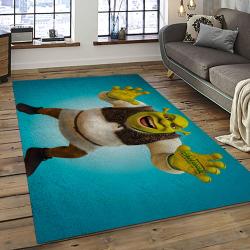 Shrek Cartoon Characters Carpet Area Rug Home Decor Gift Best Present For Friends SK10