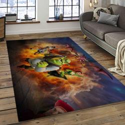 Shrek Cartoon Characters Carpet Area Rug Home Decor Gift Best Present For Friends SK17