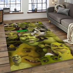 Shrek Cartoon Characters Carpet Area Rug Home Decor Gift Best Present For Friends SK20