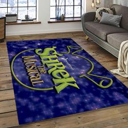 Shrek Cartoon Characters Carpet Area Rug Home Decor Gift Best Present For Friends SK4