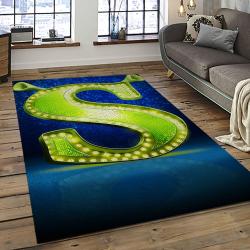 Shrek Cartoon Characters Carpet Area Rug Home Decor Gift Best Present For Friends SK6