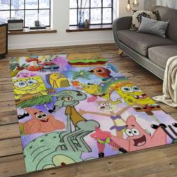 SpongeBob SquarePants Cartoon TV Show Retangle Carpet Area Rug Home Decor Best Gift For Family SSP14