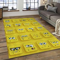 SpongeBob SquarePants Cartoon TV Show Retangle Carpet Area Rug Home Decor Best Gift For Family SSP18