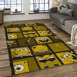 SpongeBob SquarePants Cartoon TV Show Retangle Carpet Area Rug Home Decor Best Gift For Family SSP20