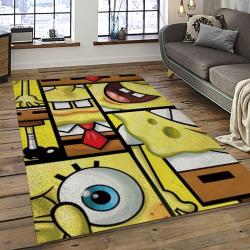 SpongeBob SquarePants Cartoon TV Show Retangle Carpet Area Rug Home Decor Best Gift For Family SSP21