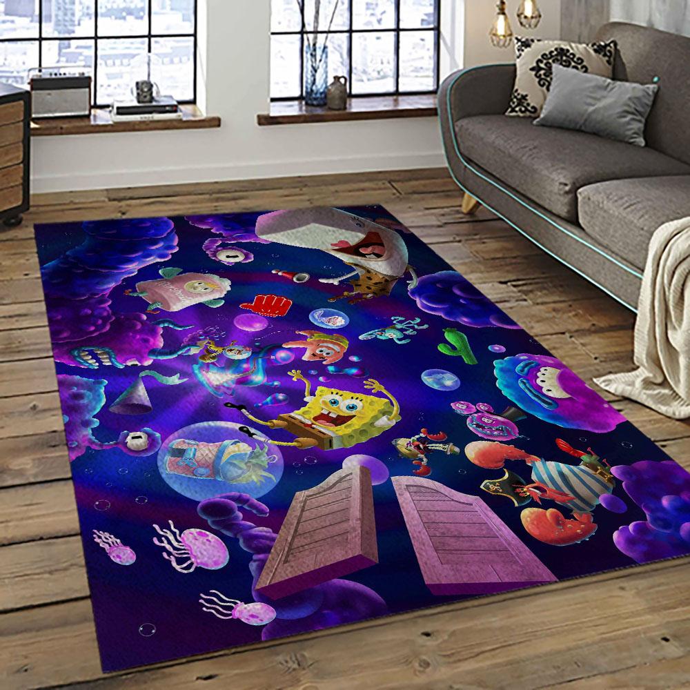 SpongeBob SquarePants Cartoon TV Show Retangle Carpet Area Rug Home Decor Best Gift For Family SSP33