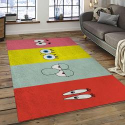 SpongeBob SquarePants Cartoon TV Show Retangle Carpet Area Rug Home Decor Best Gift For Family SSP36