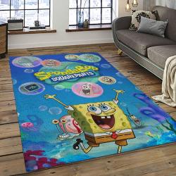 SpongeBob SquarePants Cartoon TV Show Retangle Carpet Area Rug Home Decor Best Gift For Family SSP41