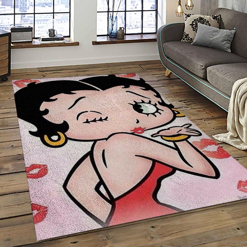 The Best of Betty Boop Cartoon Character Carpet Area Rug Home Decor Gift Best Present For Friends BOBB18