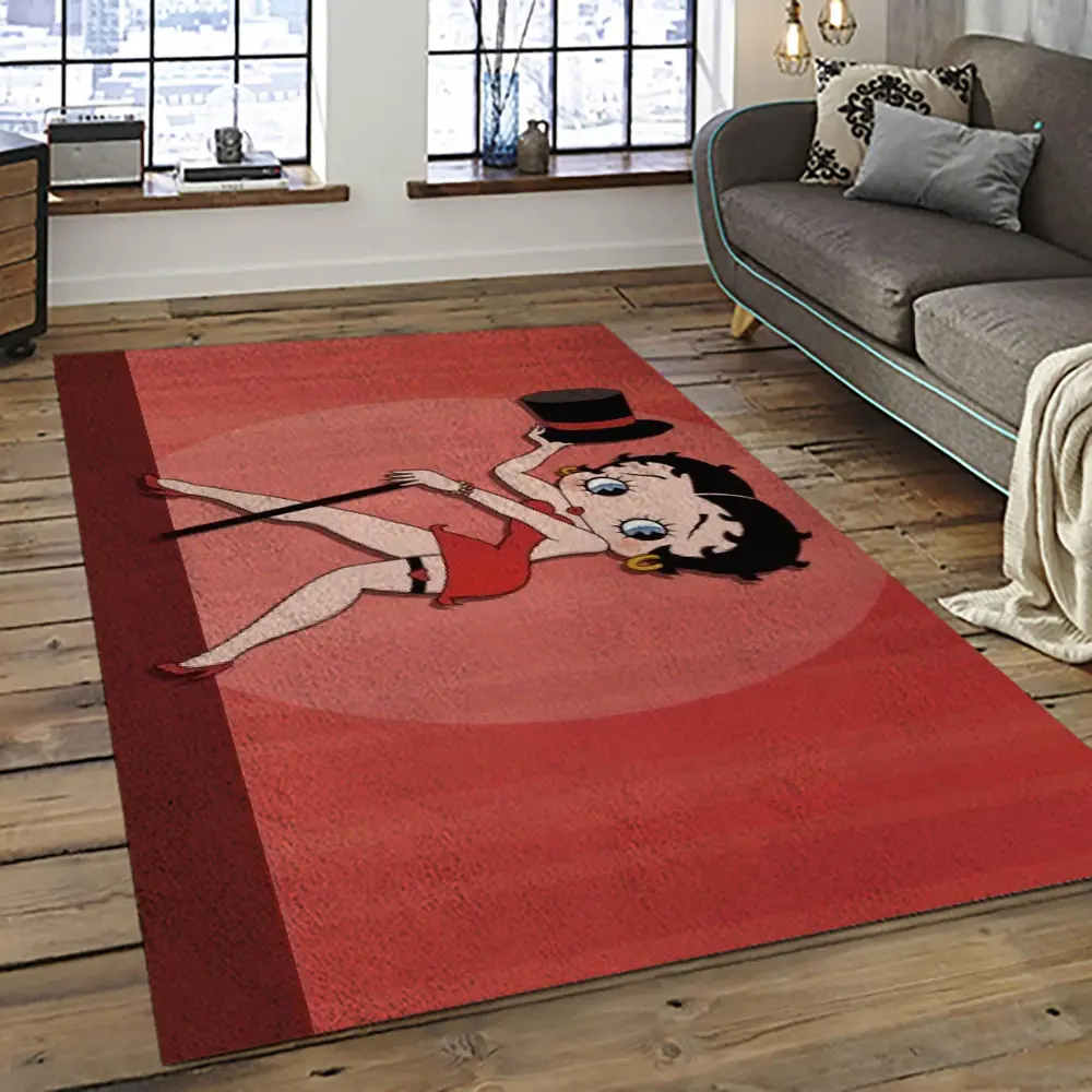 The Best of Betty Boop Cartoon Character Carpet Area Rug Home Decor Gift Best Present For Friends BOBB19