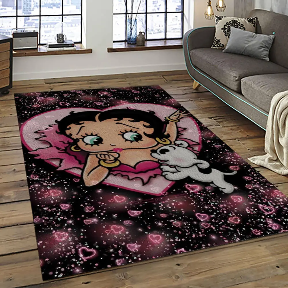 The Best of Betty Boop Cartoon Character Carpet Area Rug Home Decor Gift Best Present For Friends BOBB23