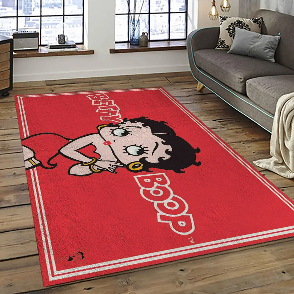 The Best of Betty Boop Cartoon Character Carpet Area Rug Home Decor Gift Best Present For Friends BOBB7
