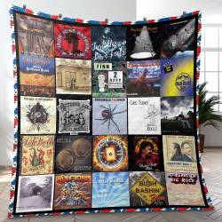 The Greatest Of Greatful Dead Cover Music Band Quilt Blanket Amazing Gift For Fans Home Decor GFD3