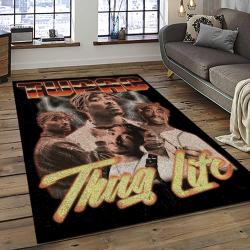 Tupac Shakur Rapper Hiphop Music Rap Carpet Area Rug Home Decor Gift For Fans Gift For Friends TS13