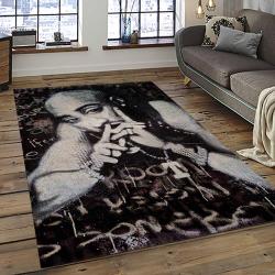 Tupac Shakur Rapper Hiphop Music Rap Carpet Area Rug Home Decor Gift For Fans Gift For Friends TS33
