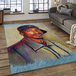 Tupac Shakur Rapper Hiphop Music Rap Carpet Area Rug Home Decor Gift For Fans Gift For Friends TS39