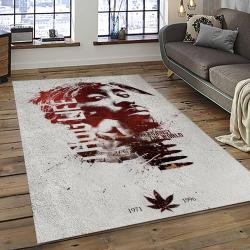 Tupac Shakur Rapper Hiphop Music Rap Carpet Area Rug Home Decor Gift For Fans Gift For Friends TS61
