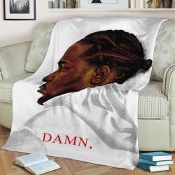 Kendrick Lamar Fleece Throw Blanket Meaningful Gift For Halloween Christmas