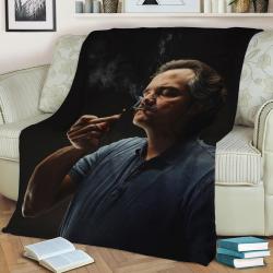 Pablo Escobar Fleece Throw Blanket Meaningful Gift For Halloween Christmas