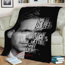 Mike Ross Fleece Throw Blanket Meaningful Gift For Halloween Christmas