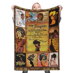 To My Daughter Fleece Throw Blanket Meaningful Gift For Daughter Son Mom Dad Christmas