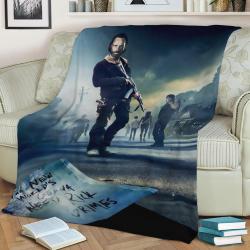 The Walking Dead Fleece Throw Blanket Meaningful Gift For Halloween Christmas