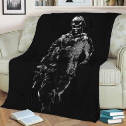 Call Of Duty Fleece Throw Blanket Meaningful Gift For Halloween Christmas