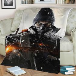 The Division Fleece Throw Blanket Meaningful Gift For Halloween Christmas