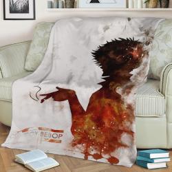 Cowboy Bebop Fleece Throw Blanket Meaningful Gift For Halloween Christmas