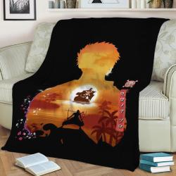One Piece Fleece Throw Blanket Meaningful Gift For Halloween Christmas