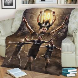 Afc Ajax Fleece Throw Blanket Meaningful Gift For Halloween Christmas